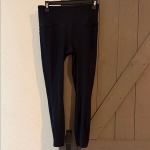 RBX Black Ribbed Leggings